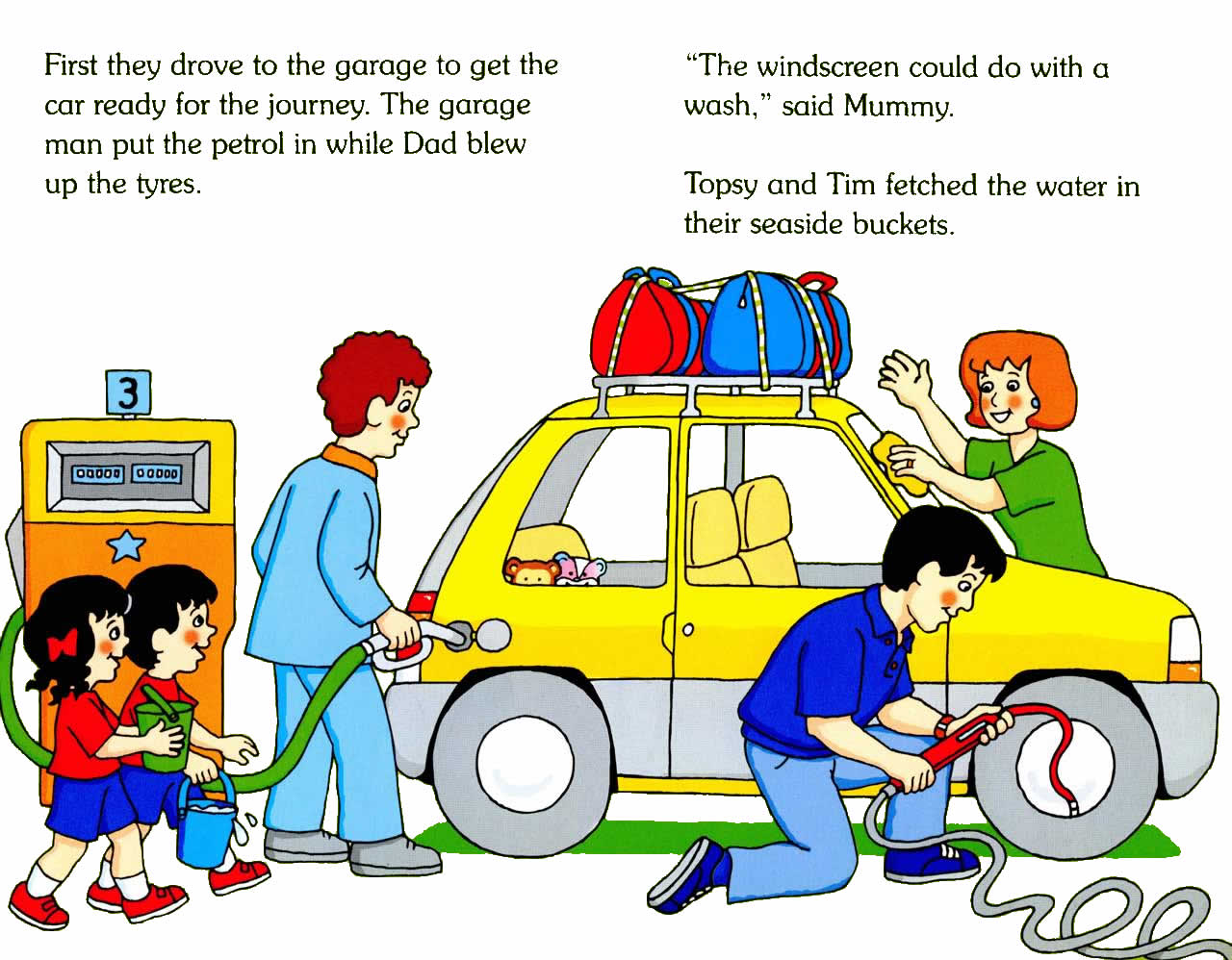 Ladybird - Topsy Tim Books - Buckets And Spades (03),绘本,绘本故事,绘本阅读,故事书,童书,图画书,课外阅读